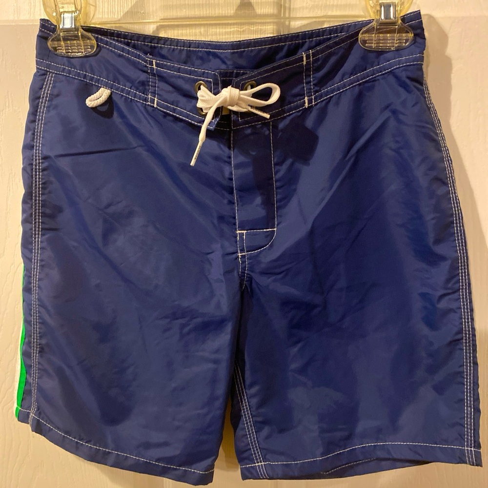SUNDEK Blue Boys  Swim Trunks Excellent condition! Size 10